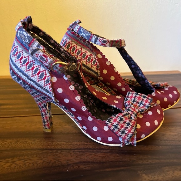 Irregular Choice Shoes - COPY - Irregular Choice Pumps, Red and Spicy Cute! Never worn. New without box.
